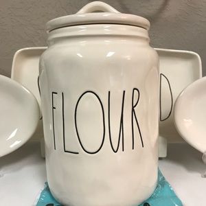 Rae Dunn Flour Canister